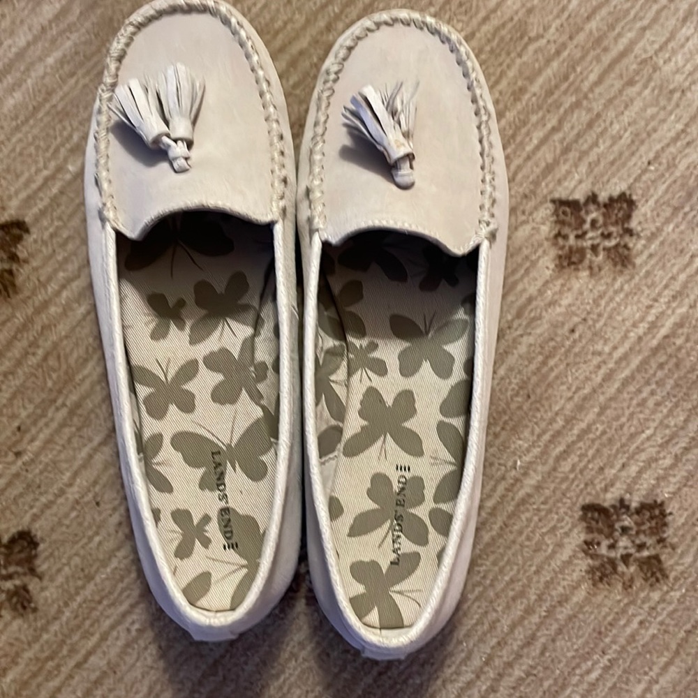 Never worn loafer/moccasin from Lands End.